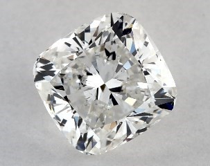 1.00 Carat G-SI1 Cushion Modified Cut Diamond